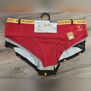 Harry Potter Hogwarts Alumni Women's Panties - Red, Gray, Black 3 Pack
